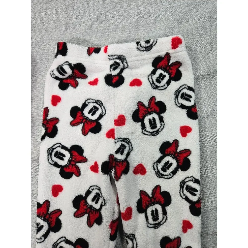 Disney Minnie Mouse Carters Christmas Pajamas Girls Toddler 18-24M Holiday Lot